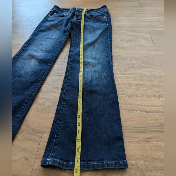 American Eagle Outfitters Dark Blue Boot Cut Jeans - Picture 7 of 11